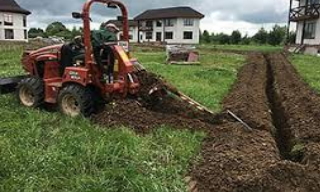 Копка траншей для водопровода в Борзе: цена за метр от 916 руб.