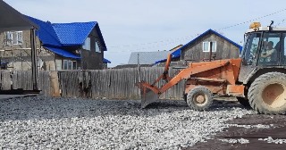 Отсыпка участка Борзя, цена от 204 р./куб.