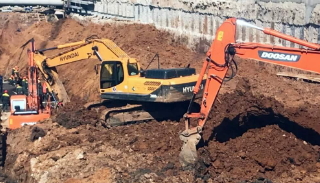 Разработка котлована экскаватором под фундамент в Борзе — цена от 2544 руб. | 2Землекопа-Бря